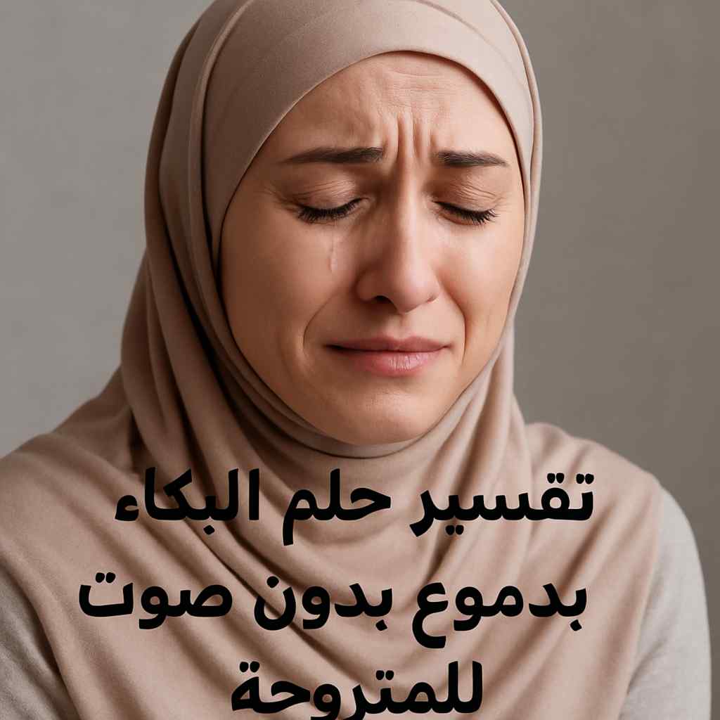 تفسير حلم البكاء بدموع بدون صوت للمتزوجة كما لم تسمعيه من قبل